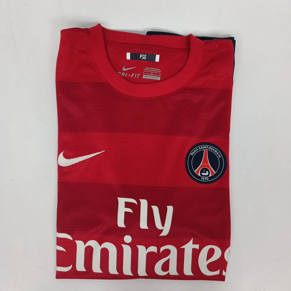 NIKE PARIS SAINT-GERMAIN 2012/13 AWAY SHIRT SIZE LARGE