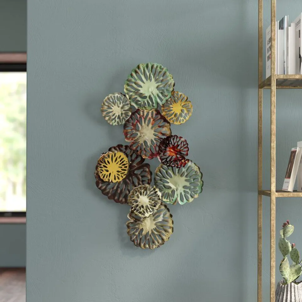 BOXED METAL WALL DECOR