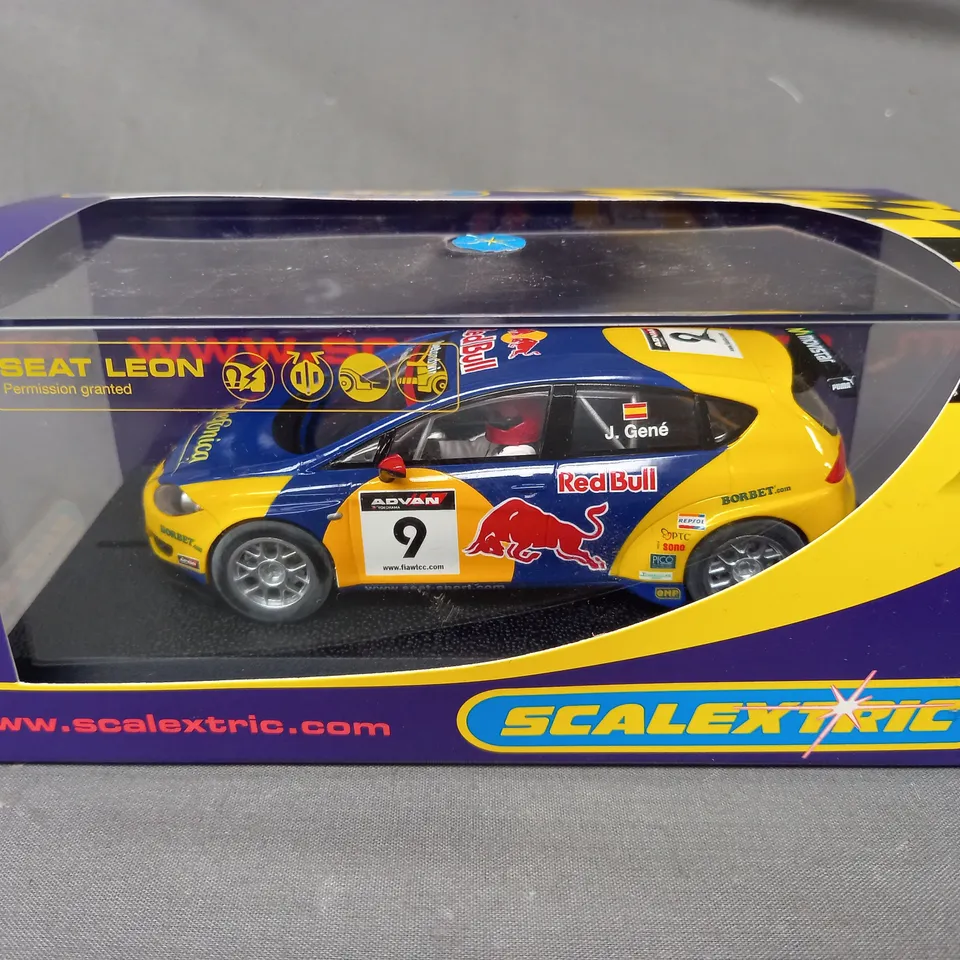 BOXED SCALEXTRIC SEAT LEON WTCC