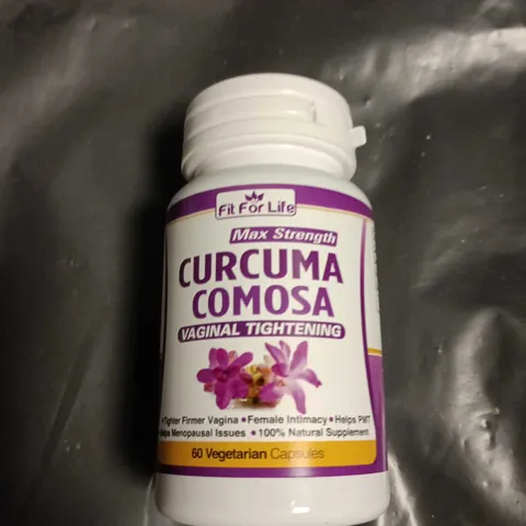 FIT FOR LIFE CURCUMA COMOSA VAGINAL TIGHTENING SUPPLEMENT – 60 VEGETARIAN CAPSULES