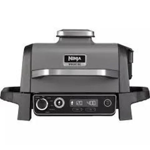 BOXED NINJA WOODFIRE ELECTRIC BBQ GRILL & SMOKER 