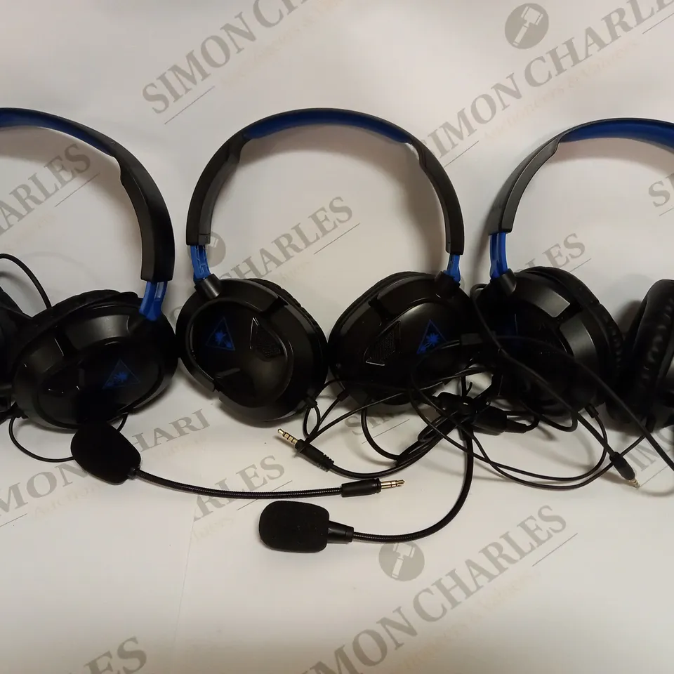 BOX OF 3 TURTLE BEACH RECON 50P WIRED GAMING HEADSETS FOR PS4/PS5