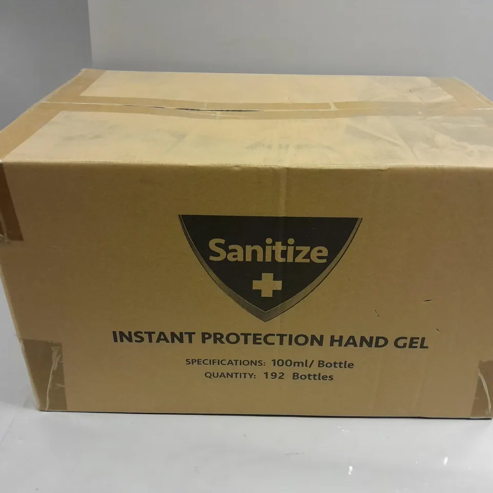 APPROXIMATELY 192 SANITIZE INSTANT PROTECTION GELS (192 x 100ml)