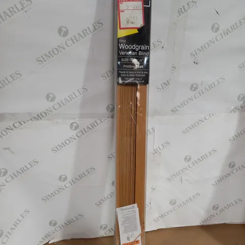 VINYL WOODGRAIN VENETIAN BLIND