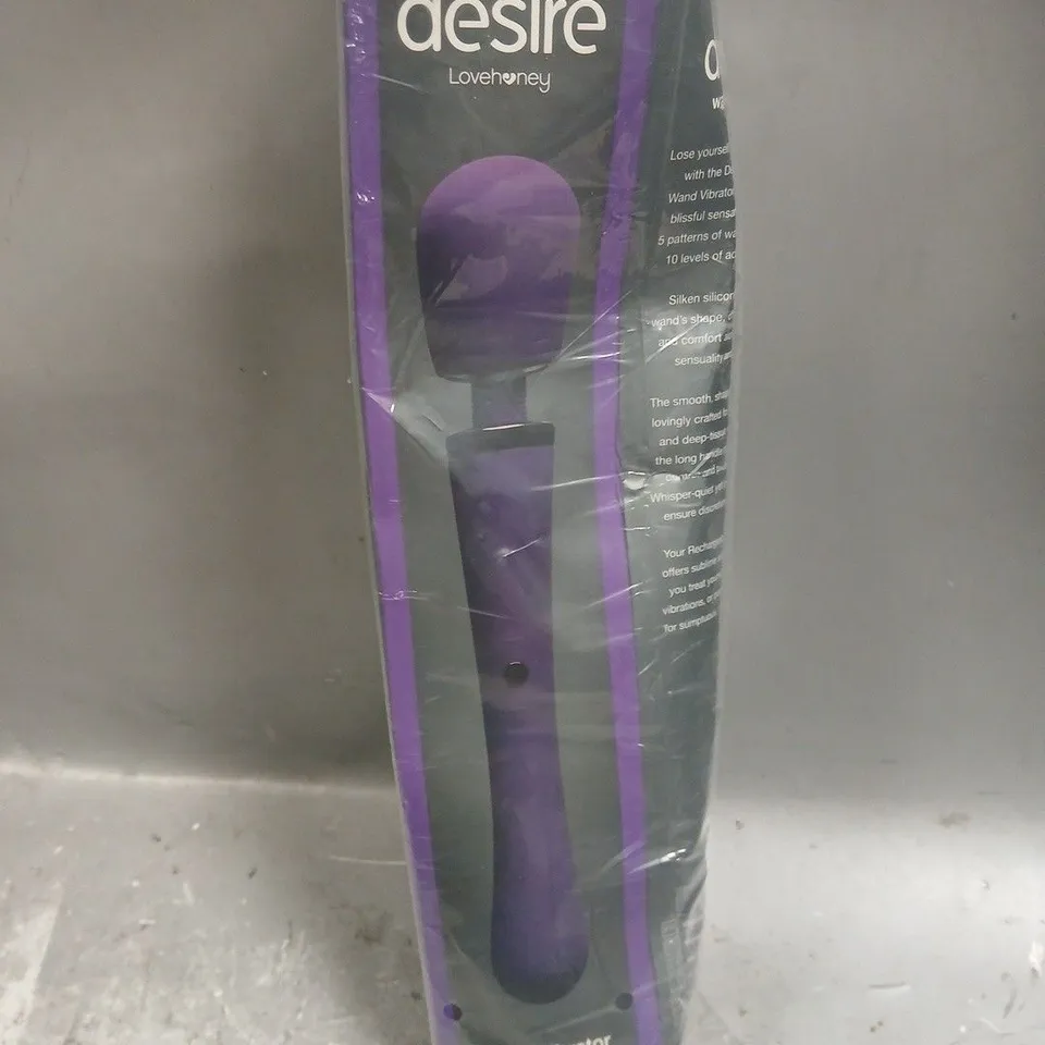 BOXED LOVE HONEY DESIRE WAND VIBRATOR