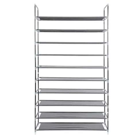 BOXED 50 PAIR SHOE RACK