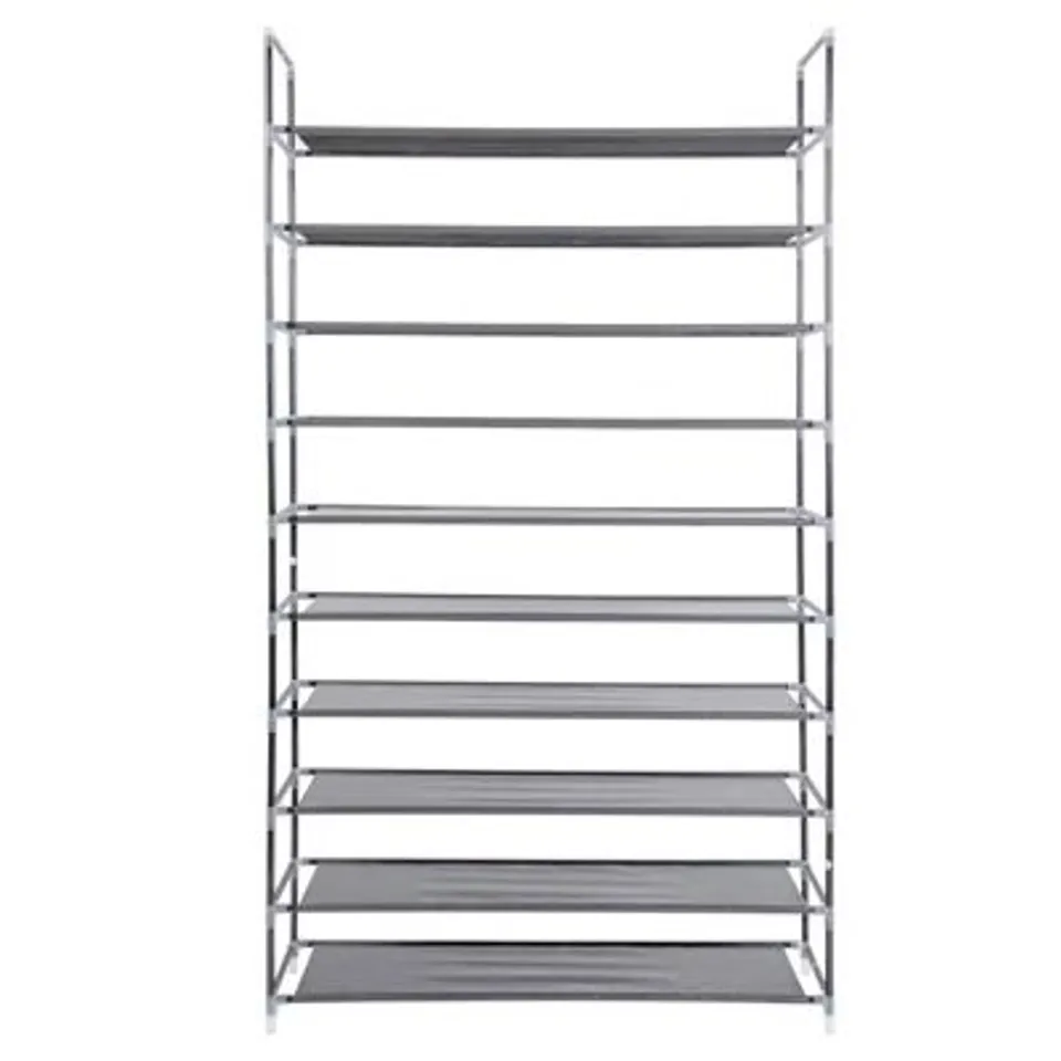 BOXED 50 PAIR SHOE RACK