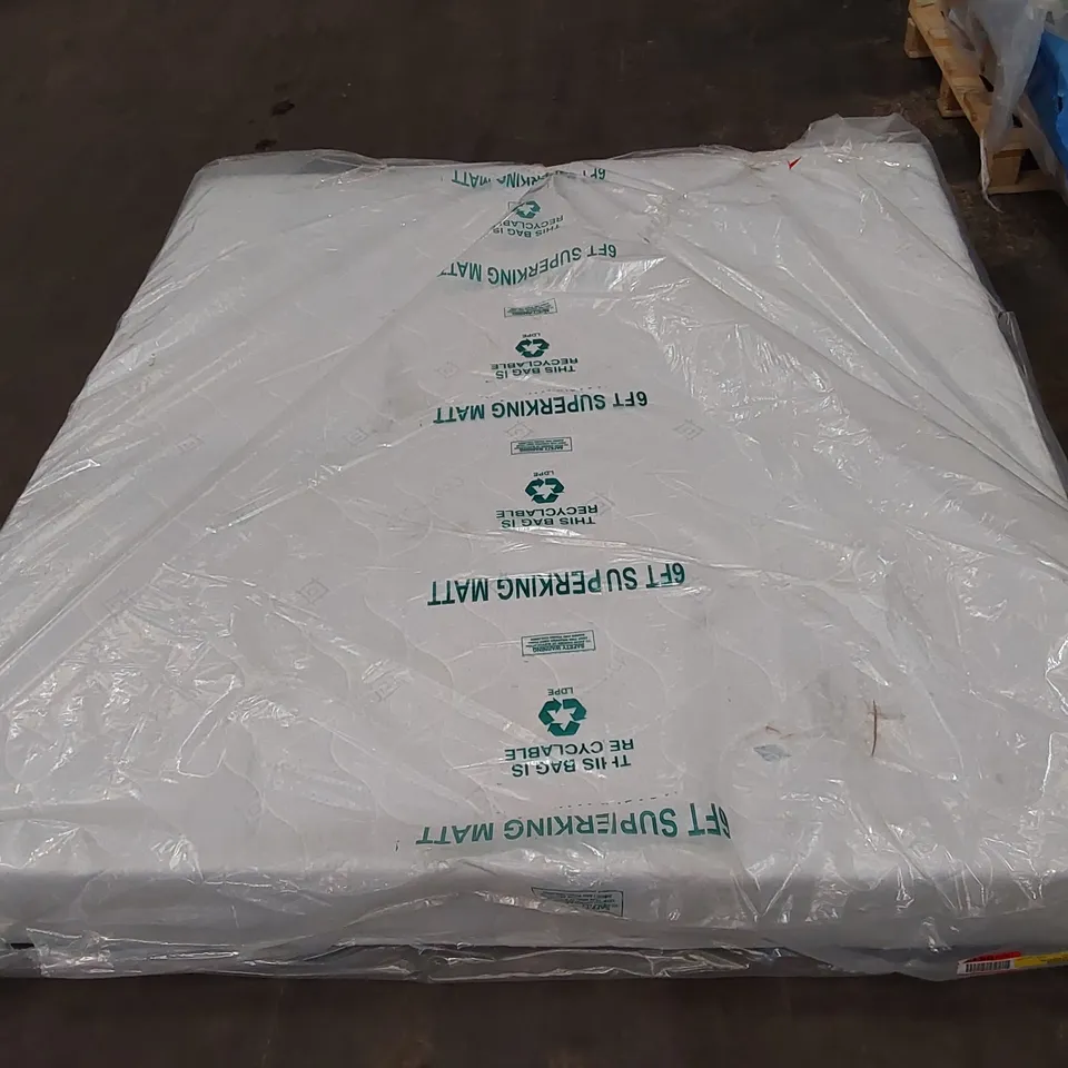 QUALITY BAGGED KIRCHNER REFLEX FOAM 6FT SUPERKING MATTRESS 