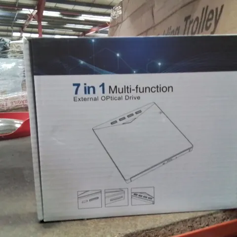 BOXED 7-IN-1 MULTIFUNCTION EXTERNAL OPTICAL DRIVE