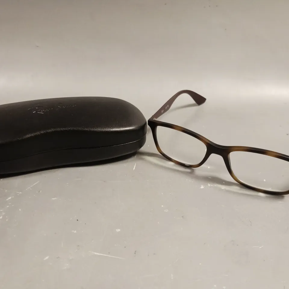 RAY-BAN RB7047 MATTE BROWN PRESCRIPTION GLASSES 