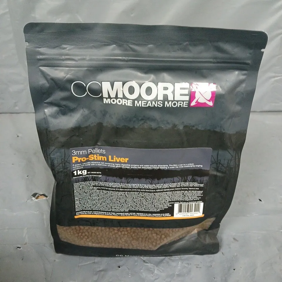 SEALED CCMOORE PRO-STIM LIVER 3MM PELLETS - 1KG