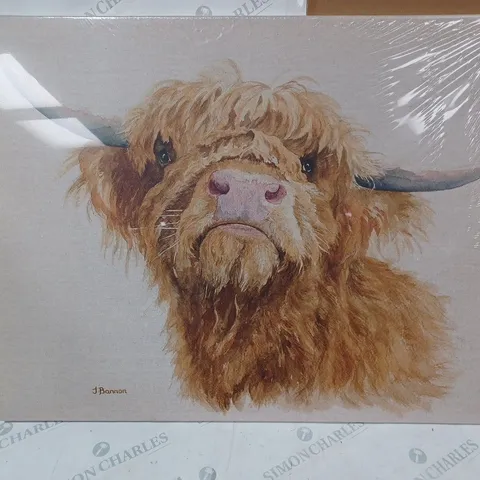LARGE CANVAS WITH PRINT - 80 X 60 X 4CM 