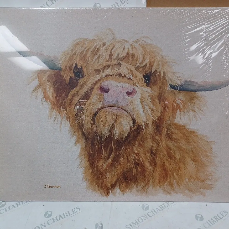 LARGE CANVAS WITH PRINT - 80 X 60 X 4CM 