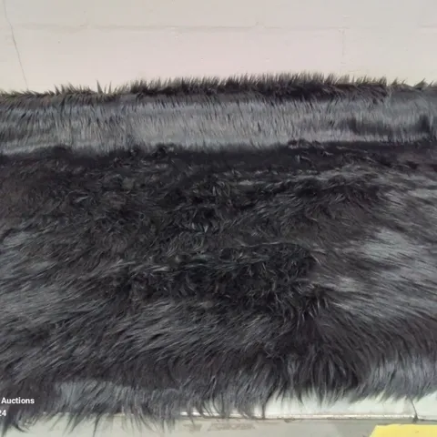BRAND NEW PACO HOME 960 BLACK PLAYA 120X170CM SHAGGY RUG