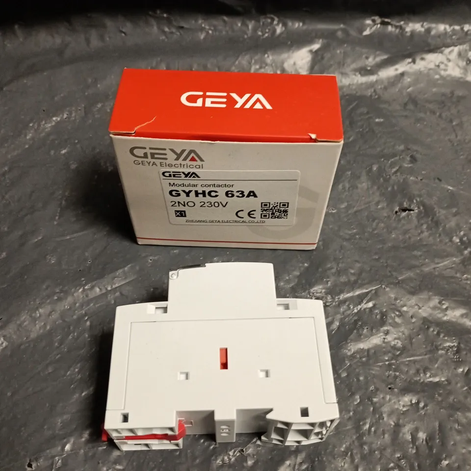 GEYA GYHC63A MODULAR CONTACTOR – 2NO 230V 