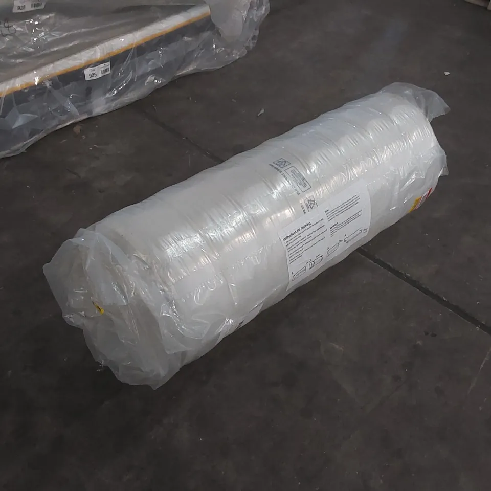 QUALITY BAGGED AND ROLLED ISABEL OPEN COIL MATTRESS - 3' SINGLE