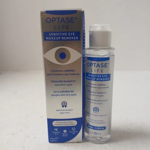 BOXED OPTASE LIFE SENSITIVE EYE MAKEUP REMOVER β 100 ML
