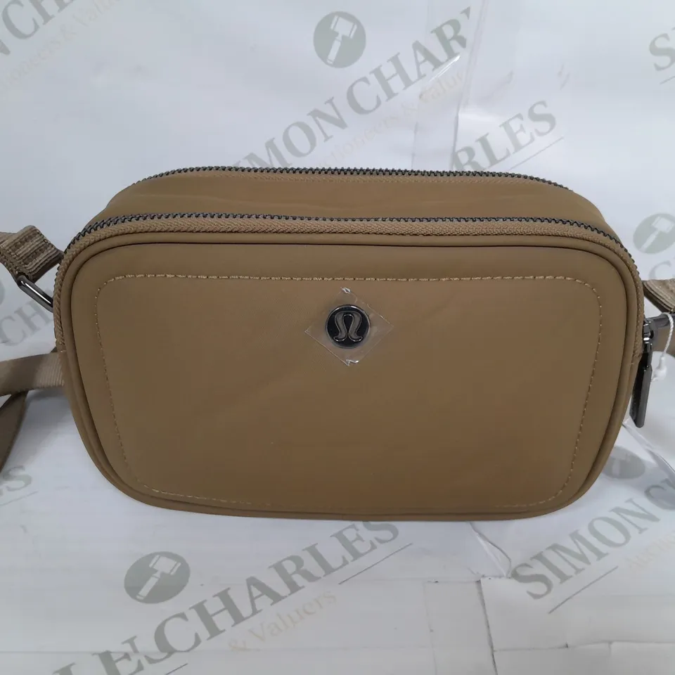 LULULEMON CROSSBODY CAMERA BAG IN OLIVE