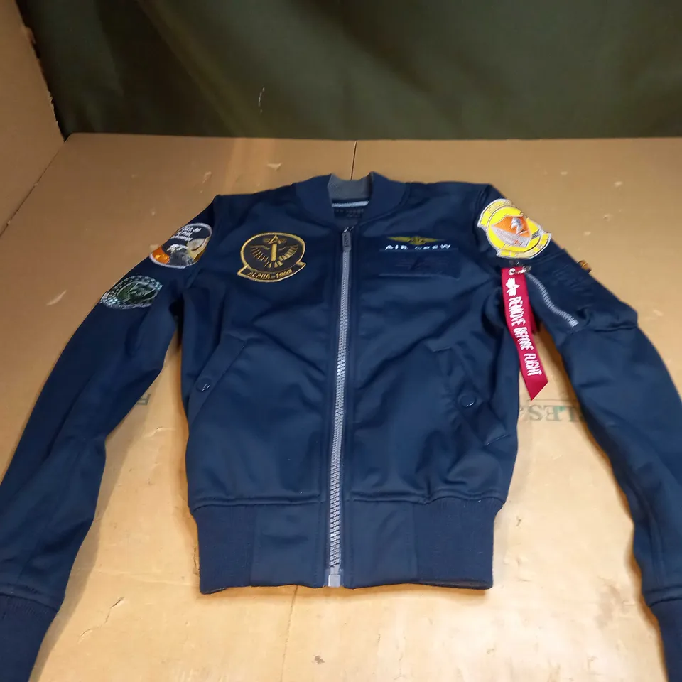 ALPHA INDUSTRIES AIR CREW JACKET SIZE XXX SMALL