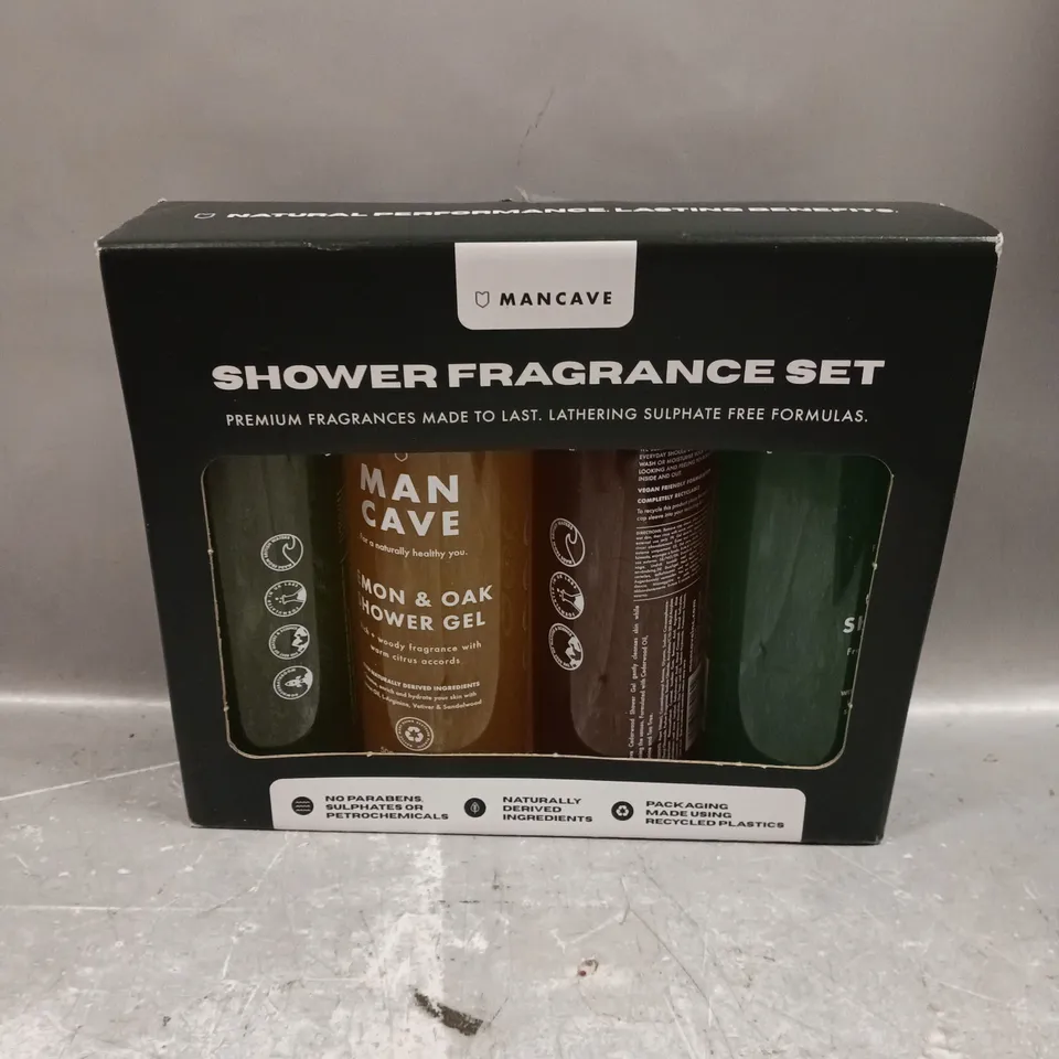 BOXED MANCAVE SHOWER FRAGRANCE SET 4X500ML