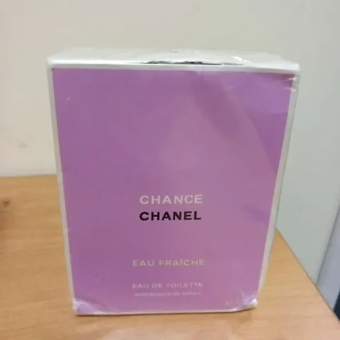 BOXED AND SEALED CHANCE CHANEL EAU FRAICHE EAU DE TOILETTE 100ML