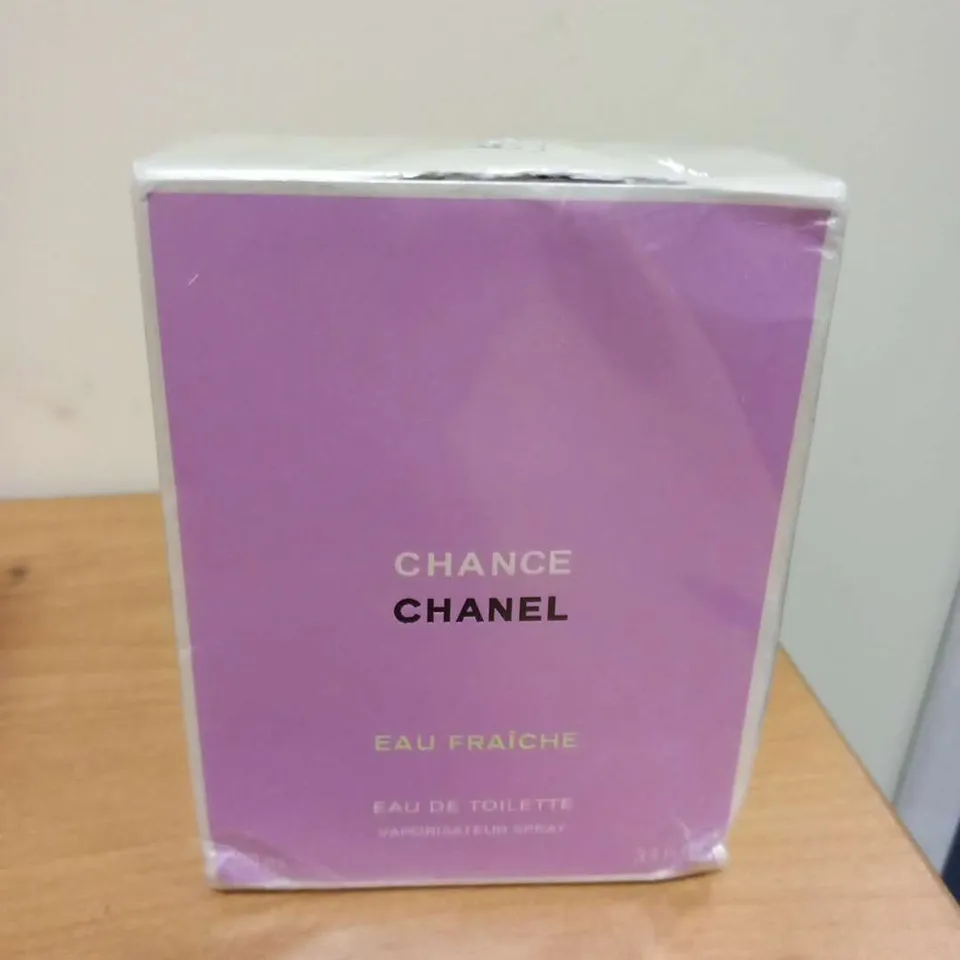BOXED AND SEALED CHANCE CHANEL EAU FRAICHE EAU DE TOILETTE 100ML