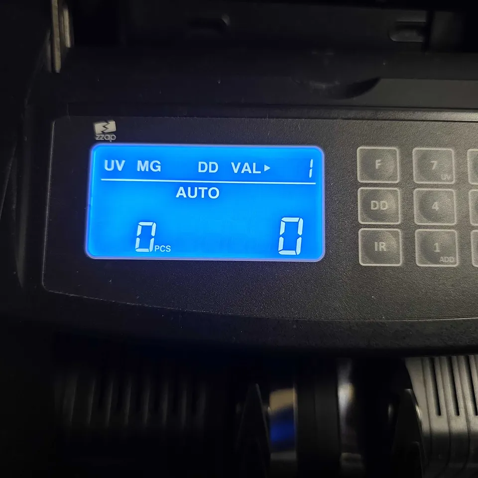 ZZAP NC20I BILL COUNTER BILL COUNTER & COUNTERFEIT DETECTOR