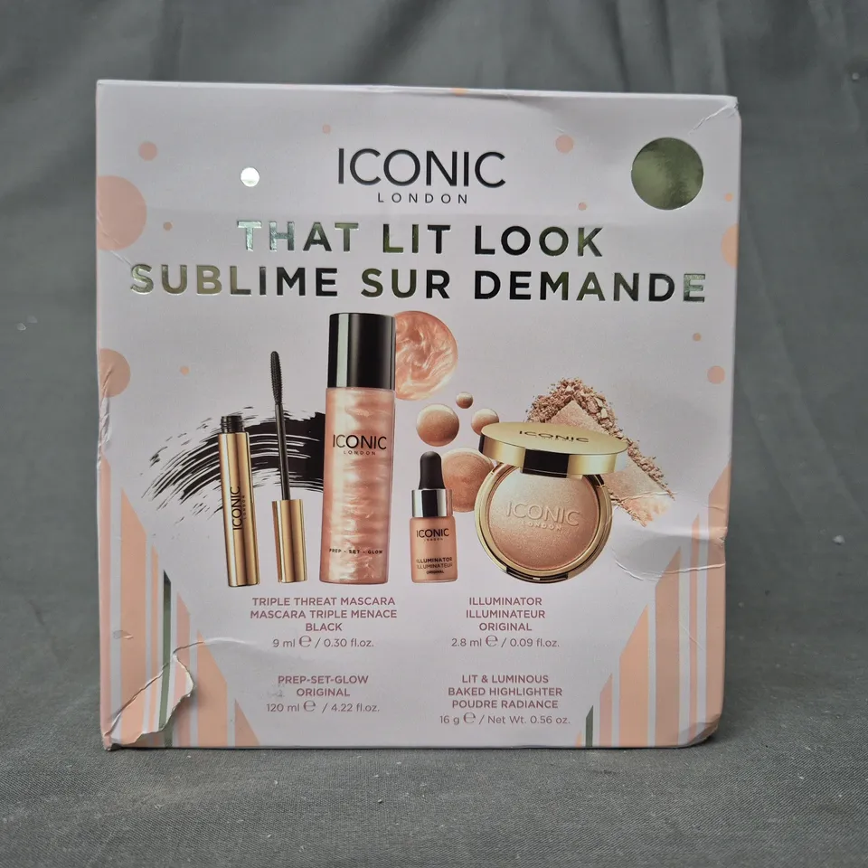 BOXED ICONIC THAT LIT LOOK BEAUTY SET 