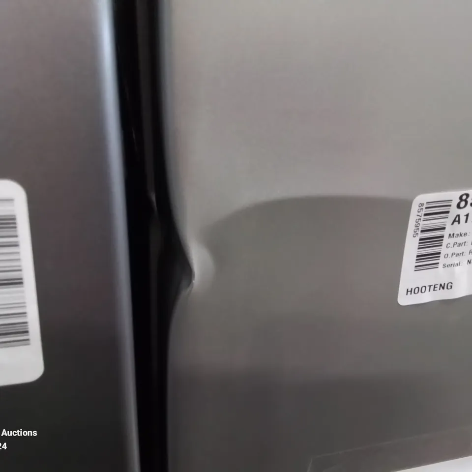 RUSSELL HOBBS FRIDGE FREEZER FREESTANDING FROST FREE WITH REVERSIBLE DOOR, ADJUSTABLE THERMOSTAT & FEET, 70/30 279L, 180CM HIGH, LED LIGHT, 2 YEAR GUARANTEE SILVER RH180FFFF551E1S [ENERGY CLASS E]
