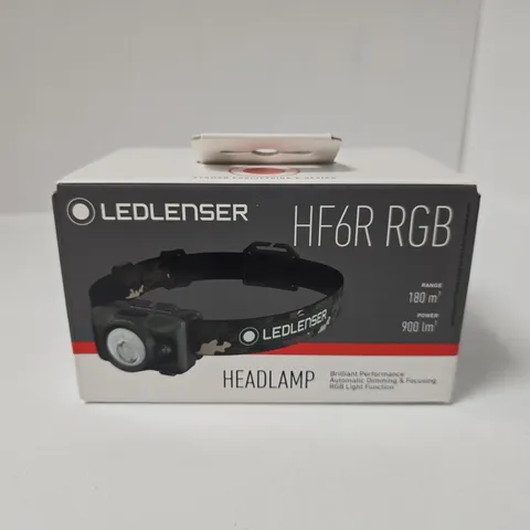 BOXED LEDLENSER HF6 RGB HEADLAMP IN CAMO
