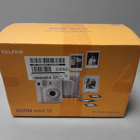 FUJIFILM INSTAX MINI 12 LILAC PURPLE BUNDLE