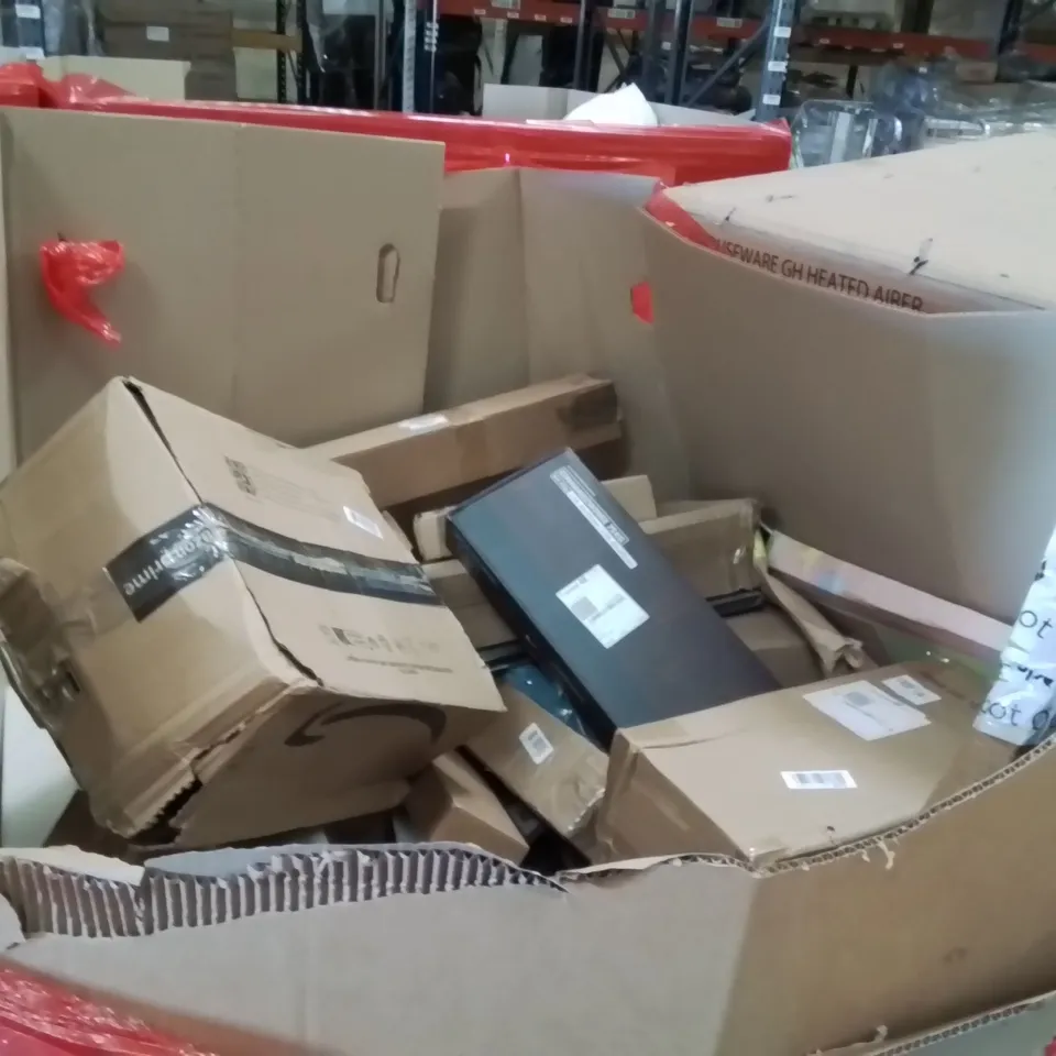 PALLET OF ASSORTED HOUSEHOLD GOODS AND PRODUCTS TO INCLUDE;SHOWER SYSTEM,GOLF PUTTING MAT,TRANSFER PUMP