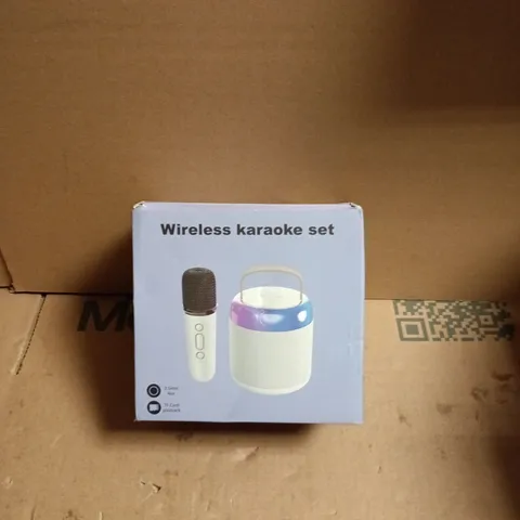 WIRELESS KARAOKE SET - MICROPHONE & SPEAKER