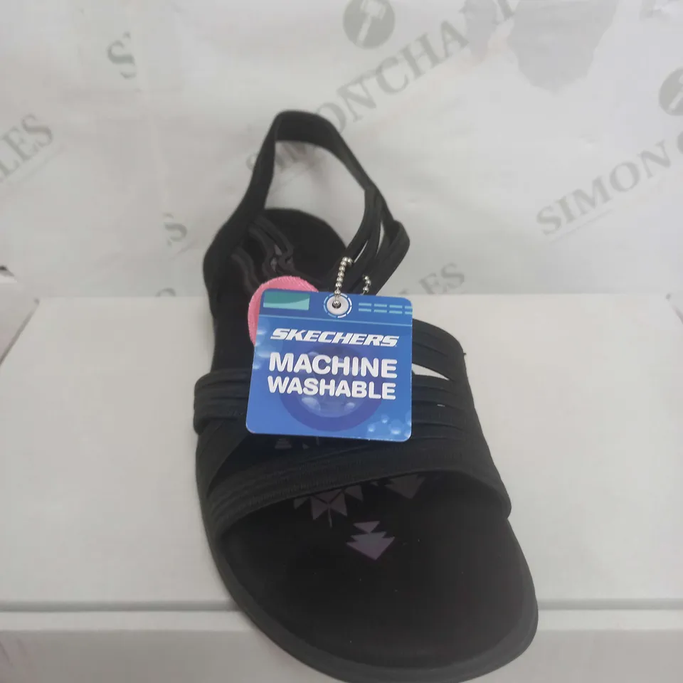 BOXED SKECHERS VEGAN SANDALS SIZE UNSPECIFIED