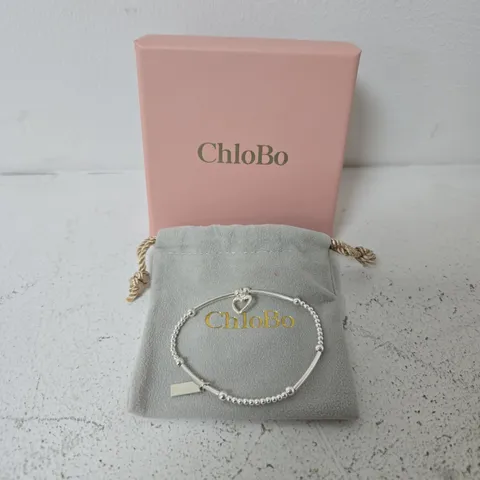 BOXED CHLOBO OPEN HEART BRACELET