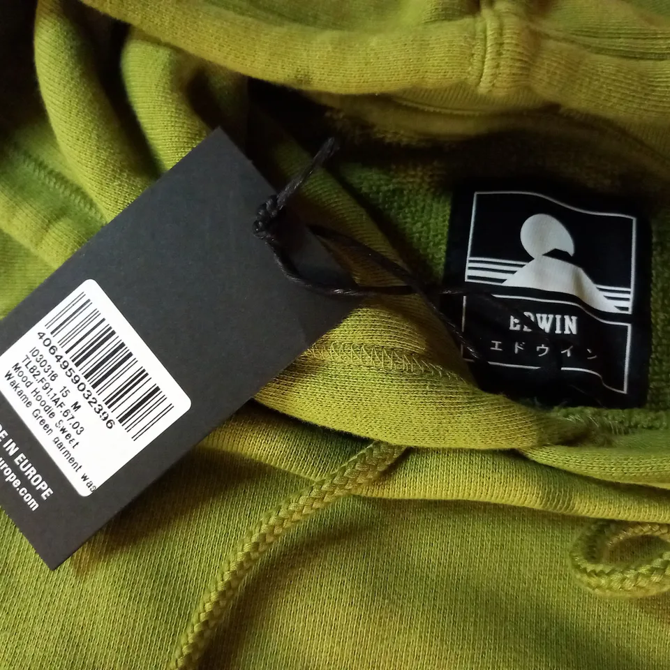 EDWIN GREEN MOOD HOODIE - M
