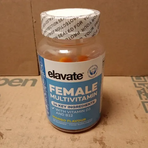 ELAVATE FEMALE MULTIVITAMIN GUMMIES – MANGO FLAVOUR