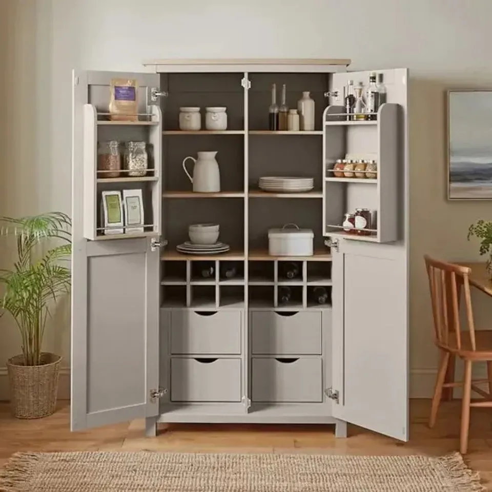 OLNEY SINGLE LARDER UNIT STONE (2 BOXES)