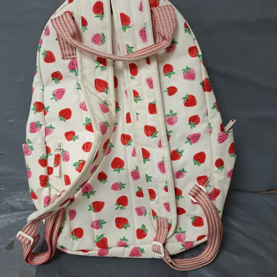 CATH KIDSTON RUCKSACK - CREAM/STRAWBERRY
