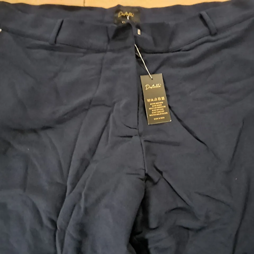 LOT OF APPROXIMATELY 20 BRAND DESTELLO WIDE LEG NAVY PANTS - UK 20