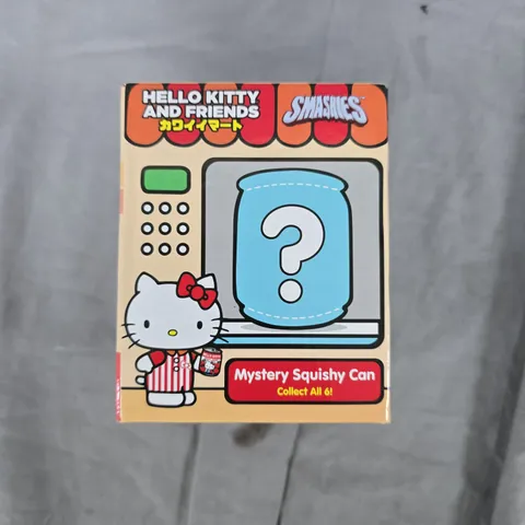 HELLO KITTY AND FRIENDS SMASHES MYSTERY SQUISHY CAN – COLLECT ALL 6! (BOXED TOY)