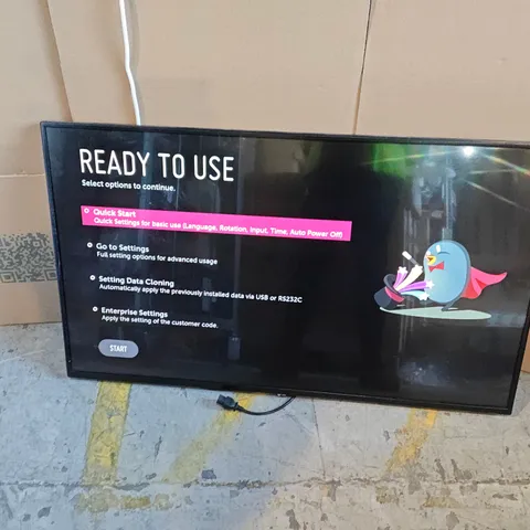 LG 49'' CLASS STANDARD PERFORMANCE 49SM5KD SERIES DISPLAY MONITOR - COLLECTION ONLY