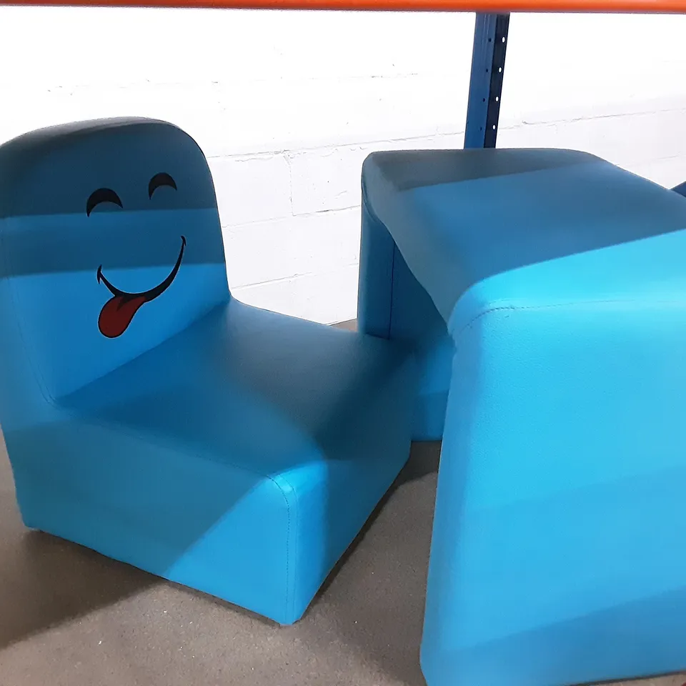 BOXED EMAIL LIFE  MULTIFUNCTIONAL BOY ANS GIRLS FURNITURE IN BLUE 