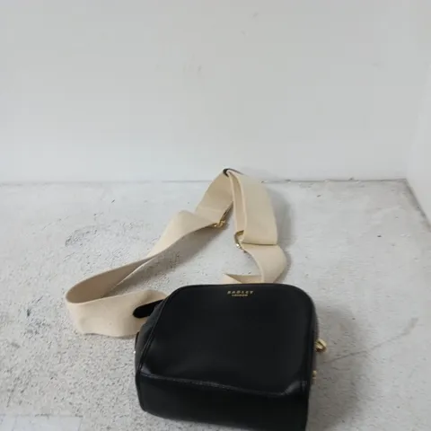 RADLEY LONDON BLACK LEATHER CROSSBODY BAG