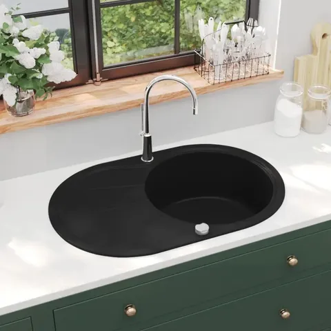 BOXED NALA SINGLE BOWL INSET KITCHEN SINK (1 BOX)