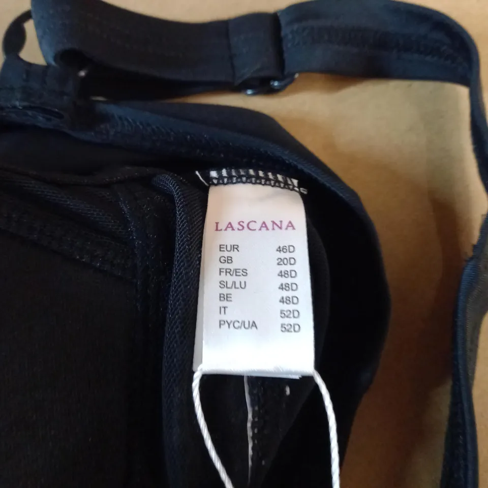 LASCANA SHAPEWEAR - BLACK AND WHITE POLKA DOT SIZE 20D