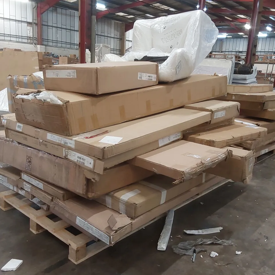 PALLET CONTAINING A VERY LARGE QUANTITY OF ASSORTED FURNITURE PARTS ECT
