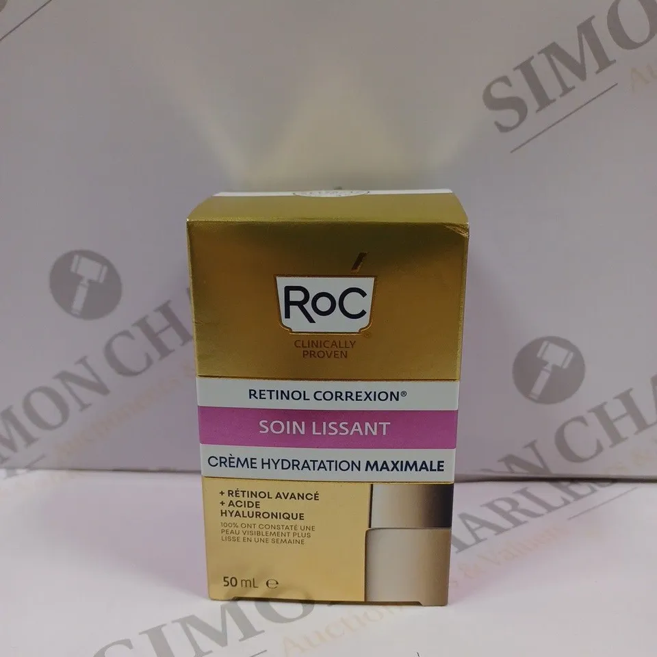 BOXED SEALED ROC MULTI CORREXION LINE SMOOTHING MAX HYDRATION CREAM 50ML