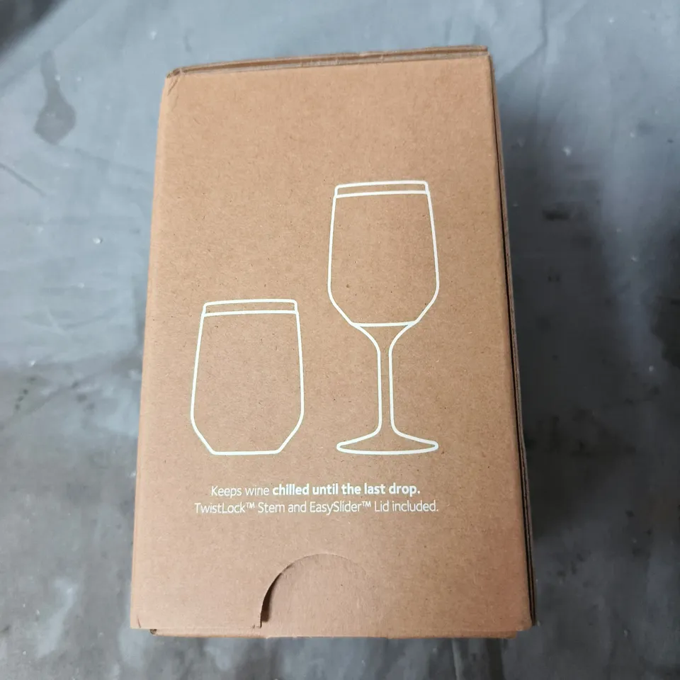 HUSKI WINE TUMBLER 2.0 – POWDER PINK, 355ML / 12OZ