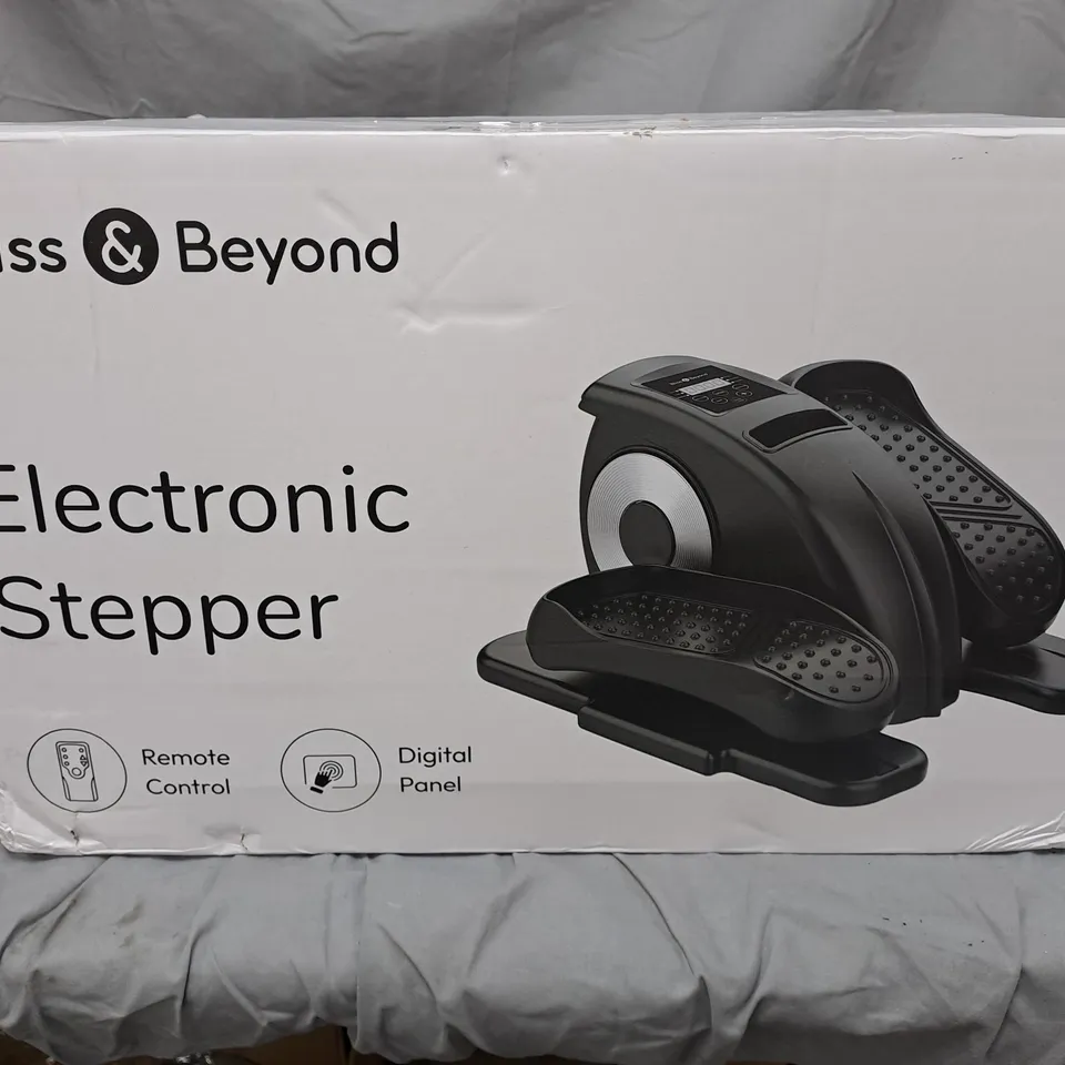 BLISS & BEYOND ELECTRONIC STEPPER – BOXED EXERCISE MACHINE